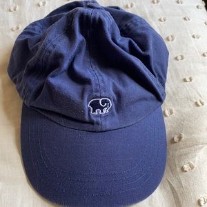 Ivory Ella navy blue hat